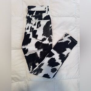 NWOT WeWoreWhat Cow Print Jeans